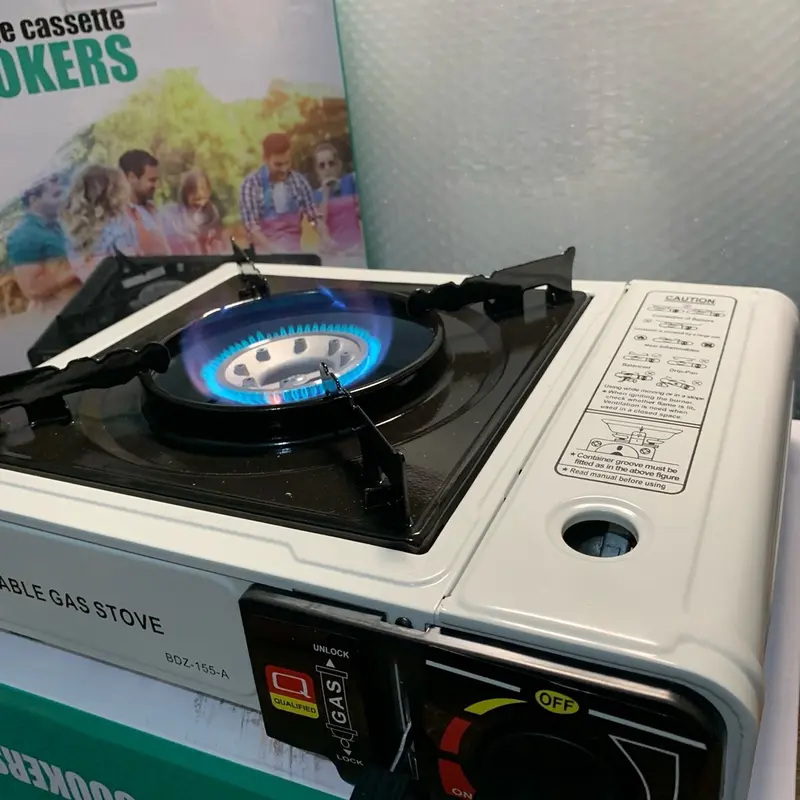 Bếp ga mini chống cháy nổ ,chống gió công suất 2900w bảo hành 12 tháng . Bếp ga du lịch dùng để ăn lẩu nướng . 2