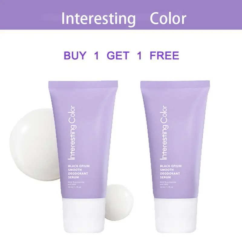 [buy 1 Get 1 Free Gift] Underarm Deodorant Liquid Antiperspirant Beads Bright Roll On Serum Body Care Comfort 50ml with free gift