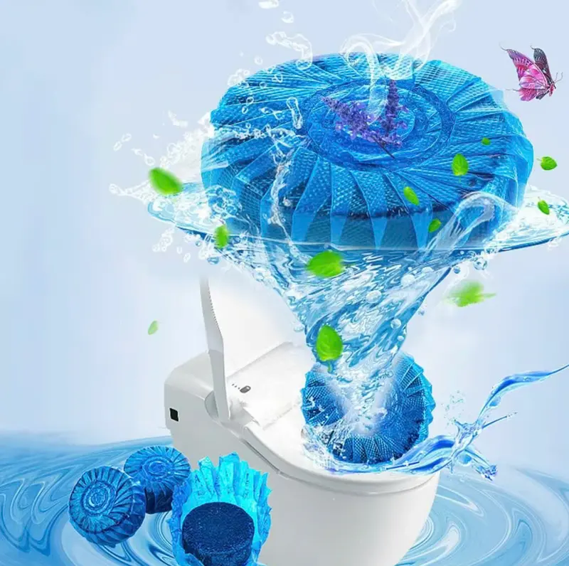 (Combo 50) Viên Thả Bồn Cầu, Viên Khử Mùi Hôi Tẩy Rửa Sạch Mảng Bám Vi Khuẩn Xả Toilet Diệt Khuẩn Vệ Sinh Vết Bẩn Làm Sạch 3