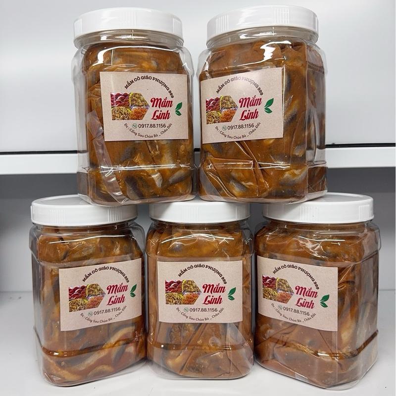COMBO 5kg Mắm Linh mỗi hủ TL 1kg . Dùng nấu lẩu mắm. chưng .vị Mặn dịu .Food Ngon xucxich Nước Sốt