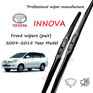 Untuk Toyota INNOVA 16+24 Tahun 2004-2015 Penghapus Jendela Mobil [Silikon]