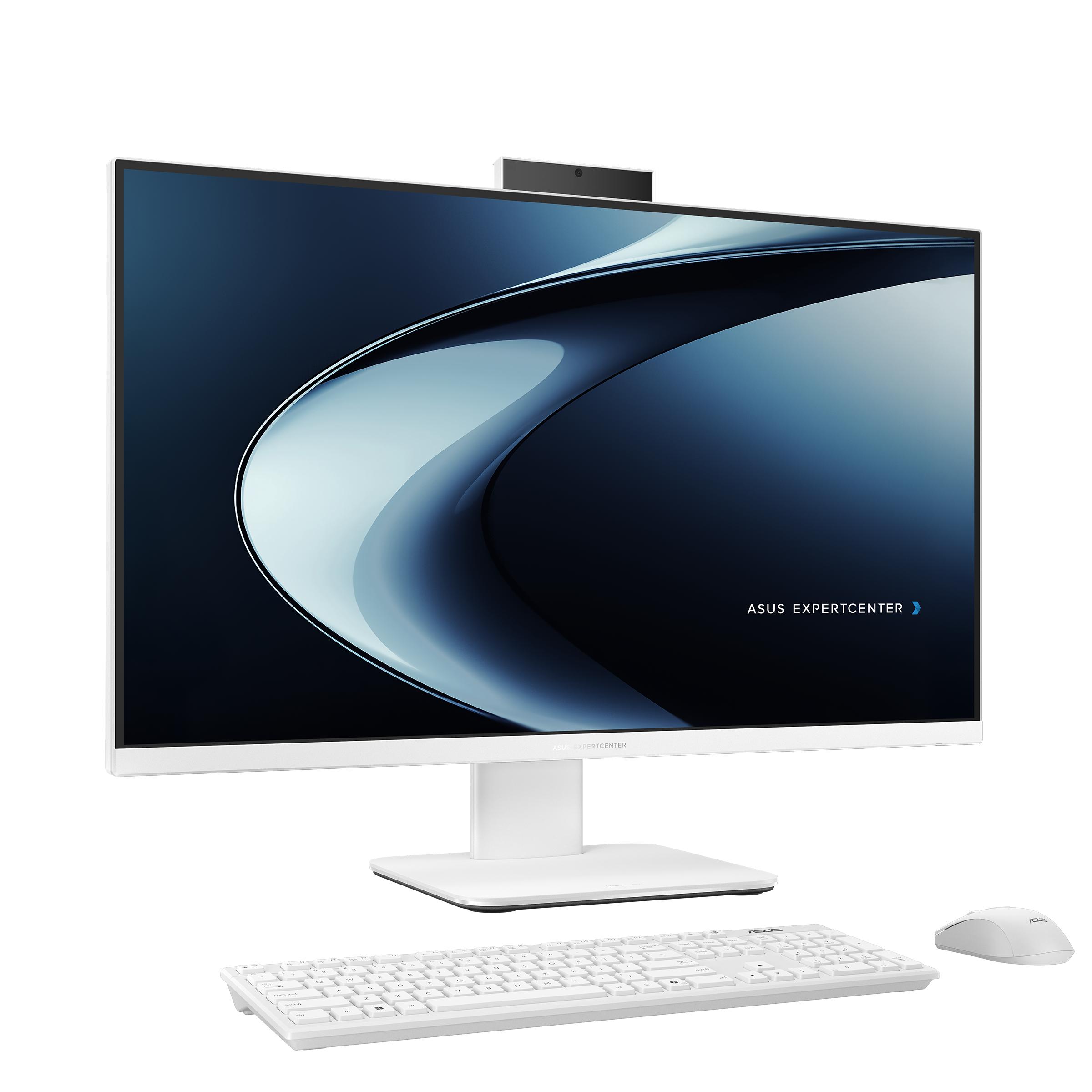 ASUS ExpertCenter P440 [P440VAK-W5852WS] 23,8" FHD/intel 5-210H/DDR5 8G/512G PCIe SSD G4/Win 11 Home +OHS'24+M365/2YOSS (1Y ADP)/White  (TPM/WiFi 6/Wireless KB&MS/HDMI-in/Mcfee)