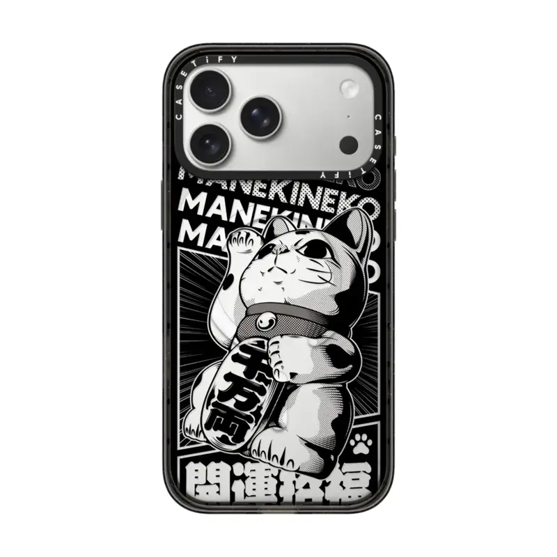 CASETiFY Japan Collection DARUMA Lucky Cat Mount Fuji Hard Plastic