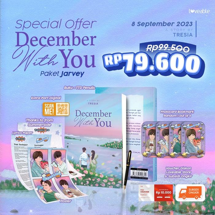 Gambar Buku Bacaan Novel  - December With You -  karya Tresia - Bumi Fiksi - Paket Tingkerstar dari BumifiksiJakarta_NEW Kota Administrasi Jakarta Selatan 4 Tokopedia