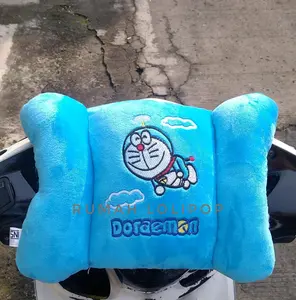 BANTAL STANG MOTOR MATIC BIRU KEREN HALUS LEMBUT