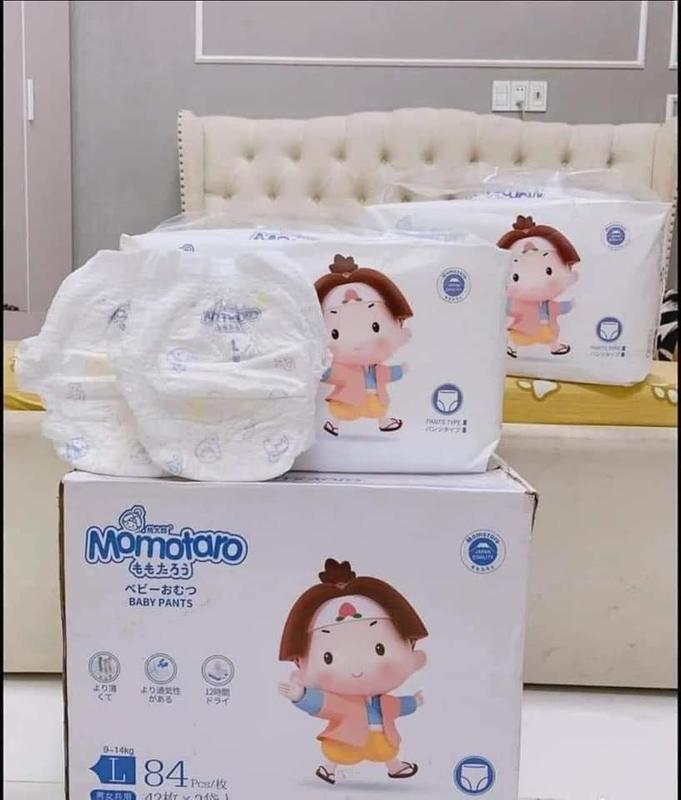 Combo2 bịch KHÔNG QUÀ Tã bỉm MOMOTARO chính hãng S112 M96 M92 L84 XL78 XXL72 XXXL70 Cho Bé Balo