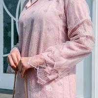 Gambar HIJABERLIN - Balqis Exclusive Dress Tunic Wanita Mewah - Blush dari Hijaberlin Kota Depok 3 Tokopedia