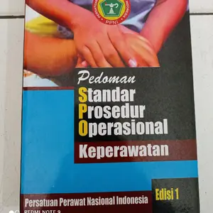 buku SPOK standar prosedur operasional keperawatan Soft Cover