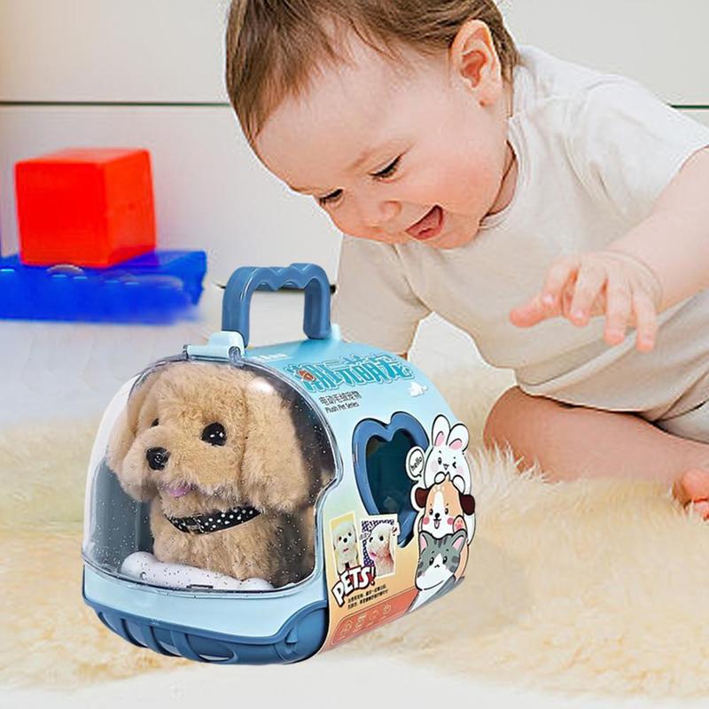 1 Set Children Toys Dogs Walking Can Bark Baby Simulation Boys Plush Cute Pets K5N2 Puppy G8C5 3
