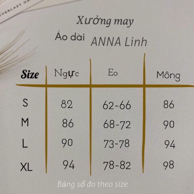 Áo dài truyền thống 4 tà thiết kế Đính cúc _ ANNA 6