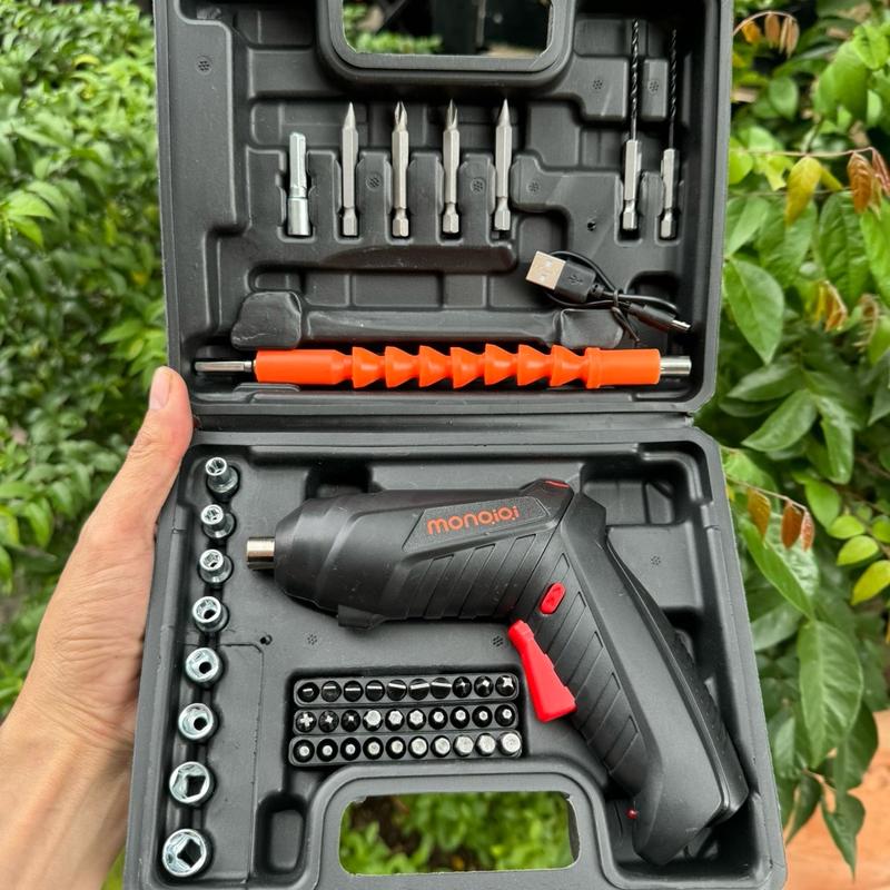 Bộ Máy Khoan Pin , Máy Bắt Vít Cầm Tay Mini Đa Năng 48 Món