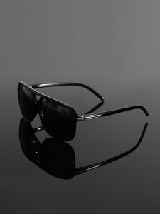 Gafas de sol de montura cuadrada con doble puente para hombre, Gafas de sol modernas de estilo vintage para uso diario, Accesorios de moda para actividades al aire libre