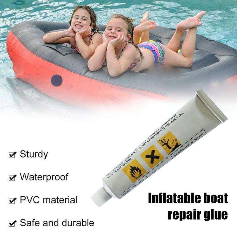 PVC Inflatable Glue Tape Repair Patch Glue Adhesive For Swimming Air Bed Pools Repairing Boat B3Q5 0