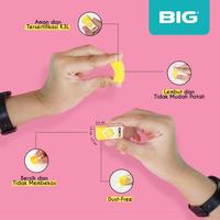 Gambar 1 Pcs BIG Penghapus / Eraser Pensil Warna Warni Colour Kecil Dust Free ER-9403 dari bigstationery Kota Surabaya 2 Tokopedia