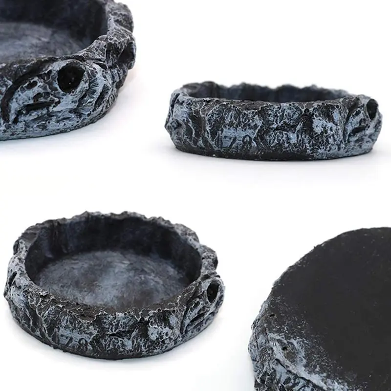 Bát Đĩa Nước Bò Sát Bát Đựng Thức Ăn, Cho Rệp Cắn, Thằn Lằn, Bọ Cạp, Nhện, Rắn Và Rồng, Thích Hợp Cho Bò Sát 7