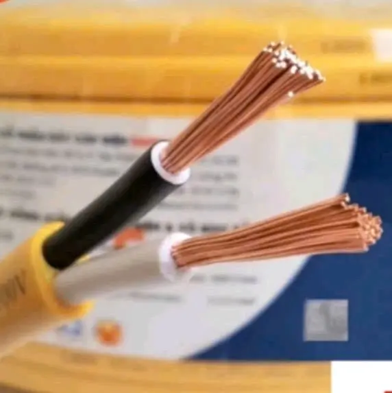 Dây Điện Đôi 2 Lớp Vỏ Dẹp Ovan 2x1.5 2x2.5 2x4.0 2x6.0 Cách Điện Lỏi Đồng 1.5 2.5 4.0 6.0 hãng daphaco điện dân dụng 0