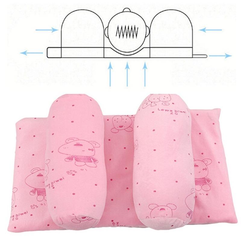 Product Introduction of Infant Baby Toddler Anti Roll Pillow Sleep Flat Head Position Support Cuion 15