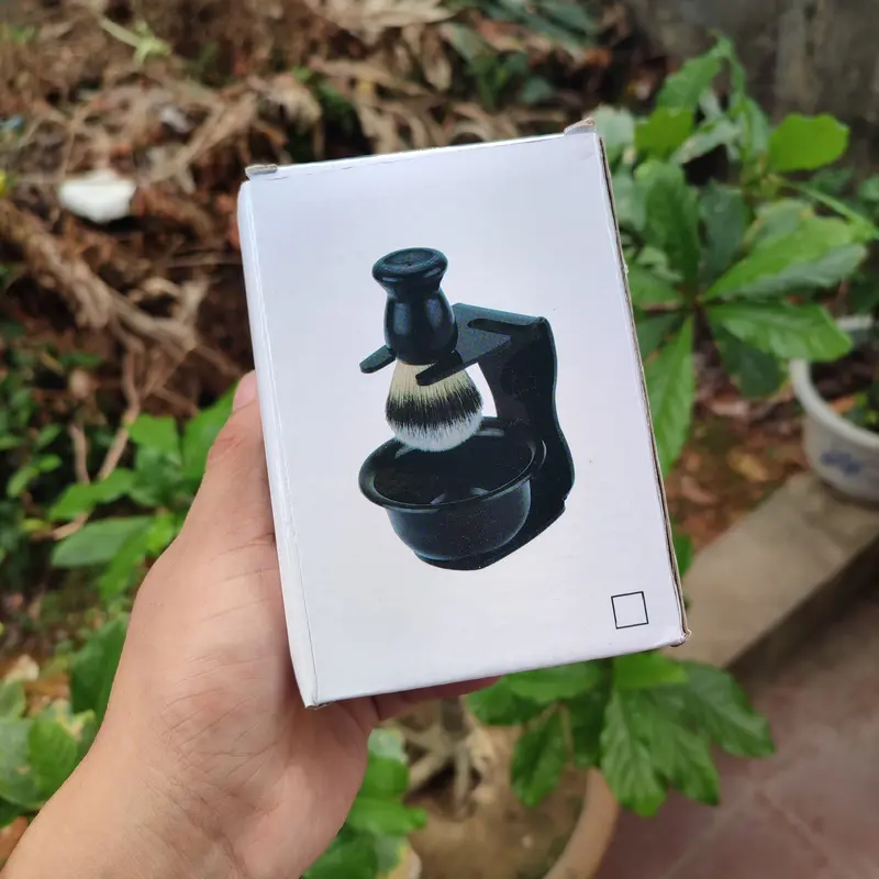 Bộ quét kem cạo râu Barber 4