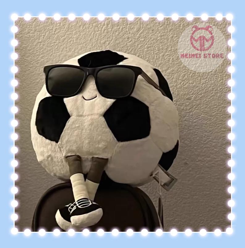 Gấu Bông Trái Bóng Đá Bóng Rổ Bóng Chuyền Bóng Số 8 Nhồi Size Bự Qủa Chắc To Mịn Ngộ Nghĩnh Dễ Thương Thú Nhồi  Thú  Đồ Chơi gấu bông