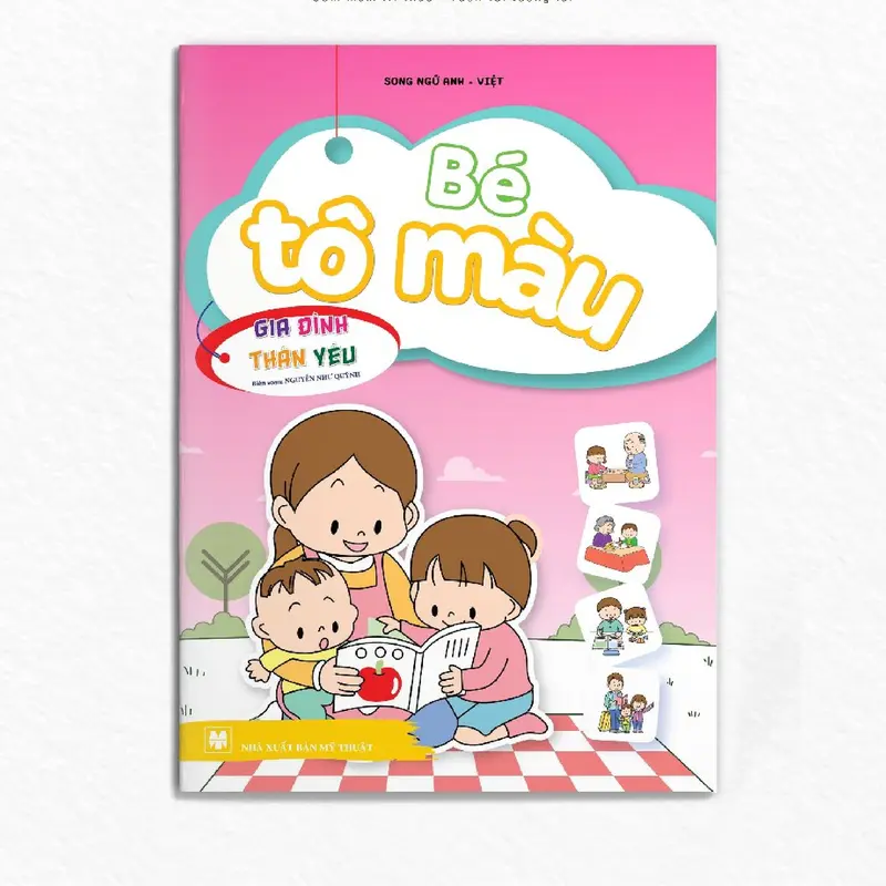 Sách -[KO TẶNG MÀU] Combo 11 Cuốn Bé Tô Màu 2-6 Tuổi - Song Ngữ Việt Anh - Phát Triển Trí Nhớ, Tư Duy 6