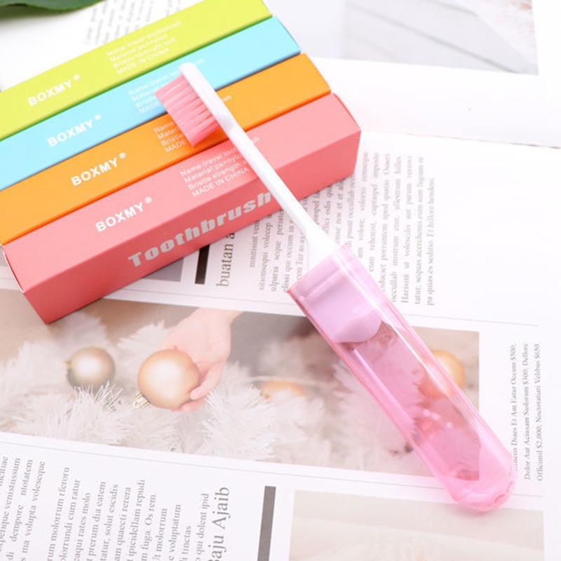 Product Introduction of 1Pcs Travel Portable Folding Toothbrush Super Soft Bristle Toothbrush Fold Travel Camping Hiking Outdoor Easy To Take Teethbrush 34
