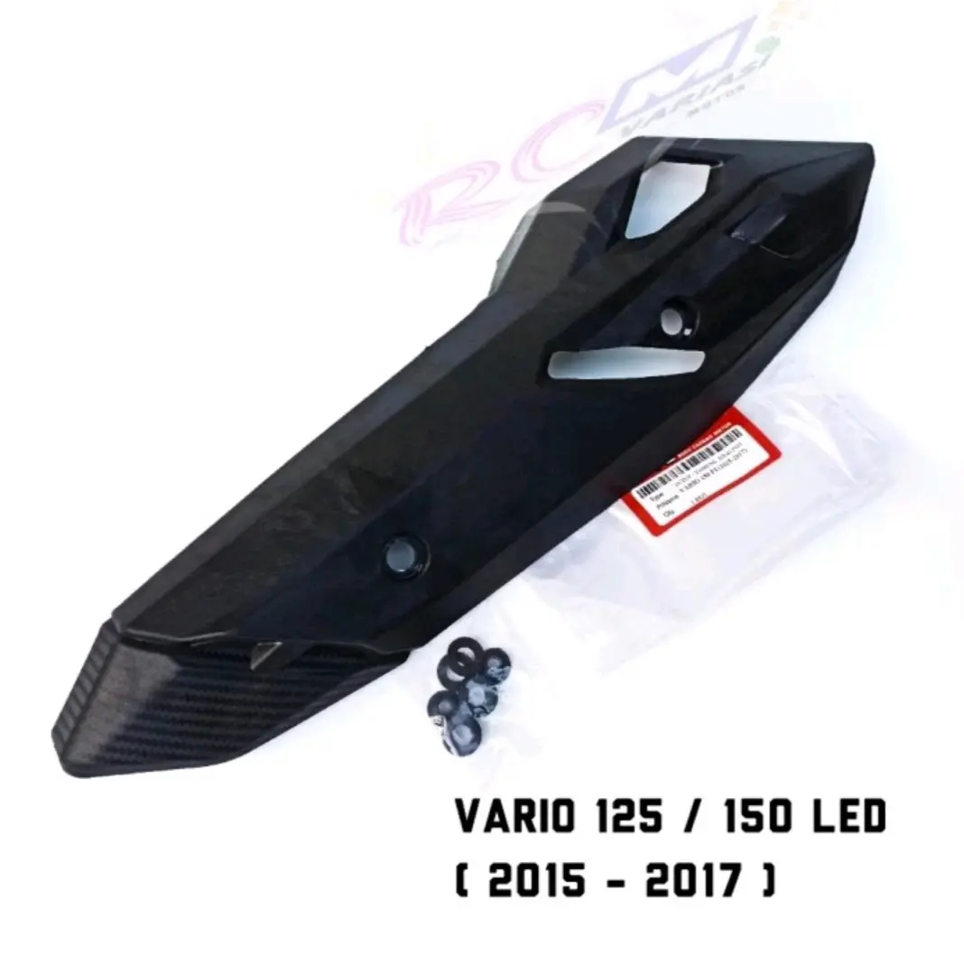 Cover tutup tameng knalpot Vario 125 / 150 led  2015 2016 2017 2018 2019 berkualitas