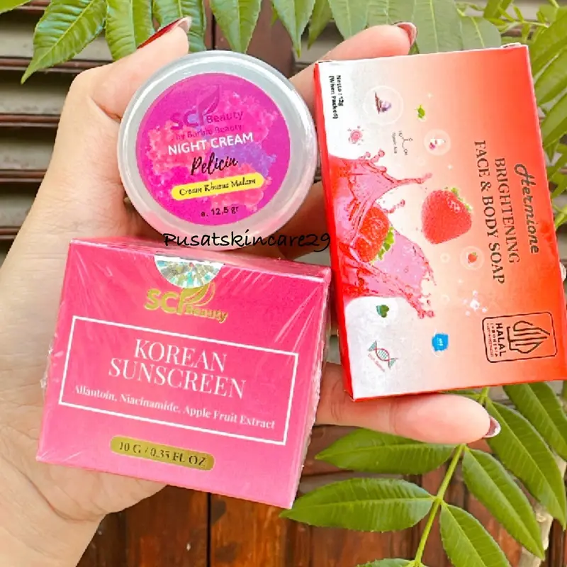PAKET SALEP PELICIN DAN SUNSCREEN KOREAN SCI BEAUTY 3