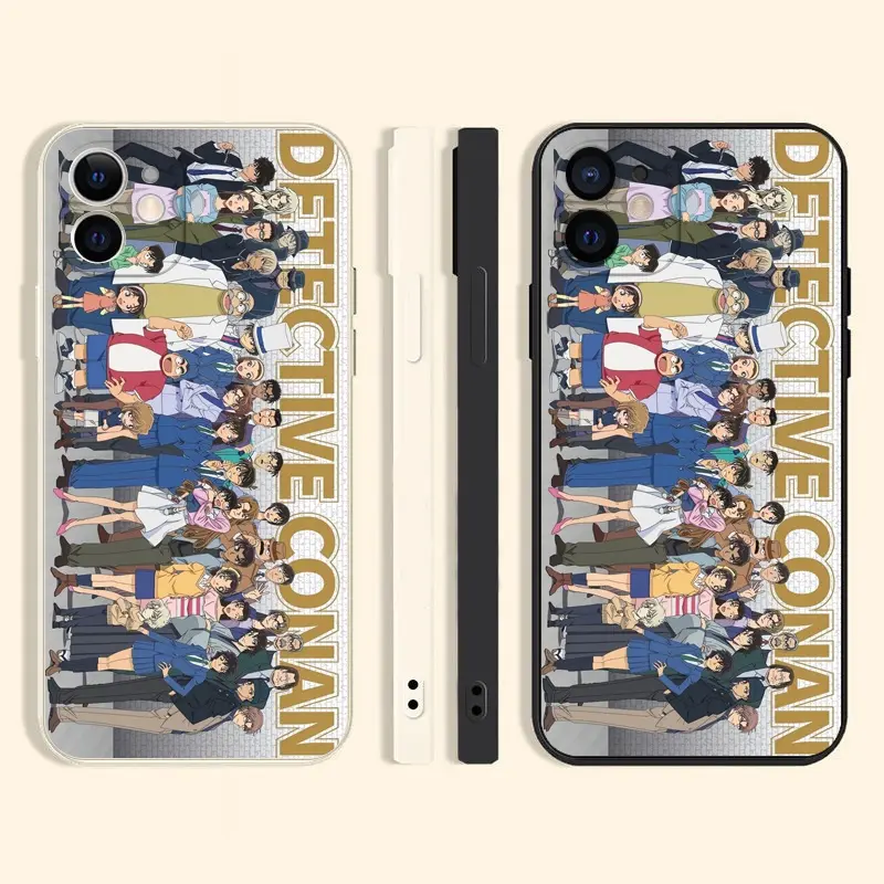 Ốp iPhone, Thiết Kế Hình Thám Tử Conan, Tương Thích Với iPhone 15, 12 Pro, 13, 14, Pro Max, Xr, Xs, X, 7, 8 Plus, Se2020, Ốp Điện Thoại