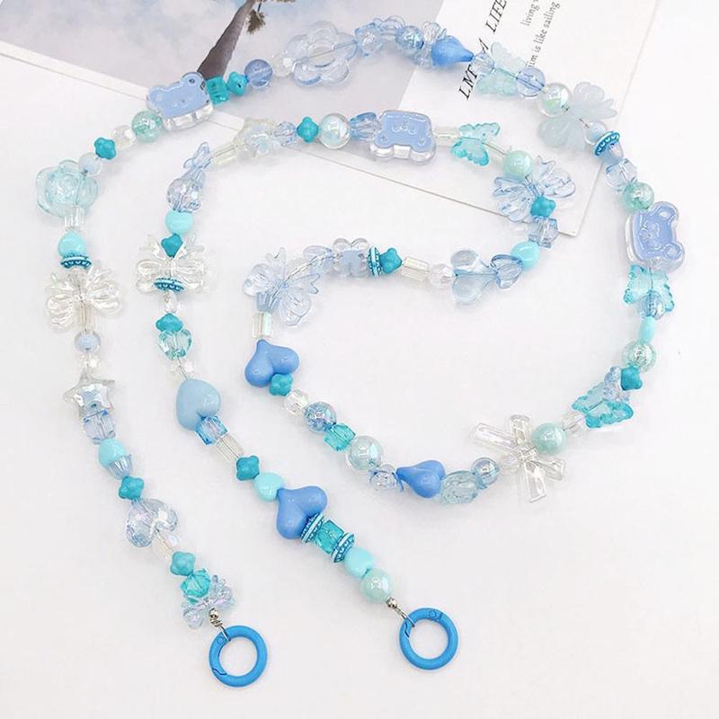 Product Introduction of Dây Chuyền Túi Đeo Chéo, Hạt Mới, Nhiều Ốp Điện Thoại Với Dây Chuyền Đeo Chéo Dọc, Acrylic Đính Cườm K4Q0 27