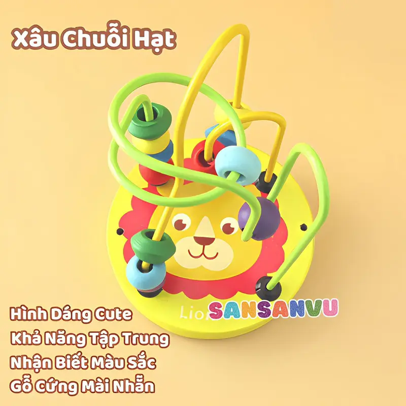COMBO 6 MÓN ĐỒ CHƠI GỖ MONTESSORI THÔNG MINH PHÁT TRIỂN TRÍ TUỆ CHO BÉ 4
