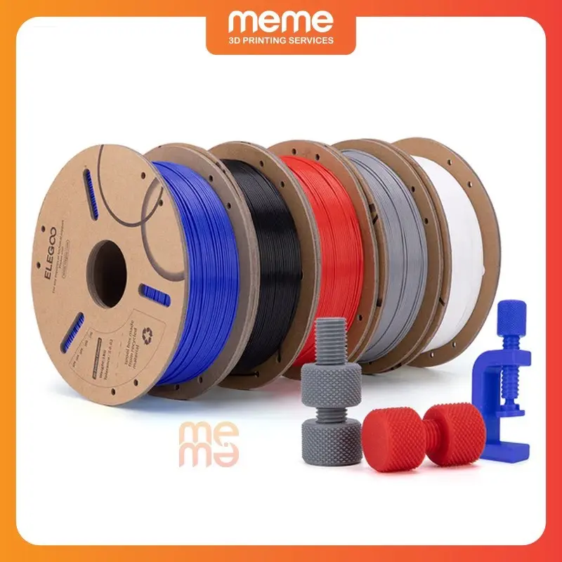 Nhựa in 3D PLA+ Plus/ PLA+ Hi Speed tinh khiết cao cấp vượt trội Jamg He/Elegoo (2023) 4