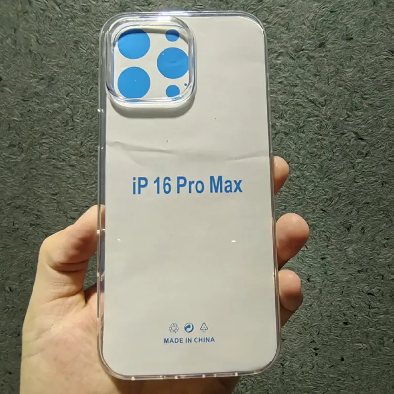 Ốp Silicon Mềm, Trong Suốt, Chống Sốc Và Chống Sốc, Ốp Lưng Trong Suốt, Dành Cho iPhone 16 Pro Max, iPhone 16 Plus Và iPhone 15