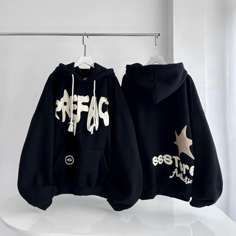 Product Introduction of Áo Khoác Nỉ In Chữ Nổi Jacket Top Nam Nữ Chống Nắng Giữ Ấm Khi Gió Lạnh Về - Women 6