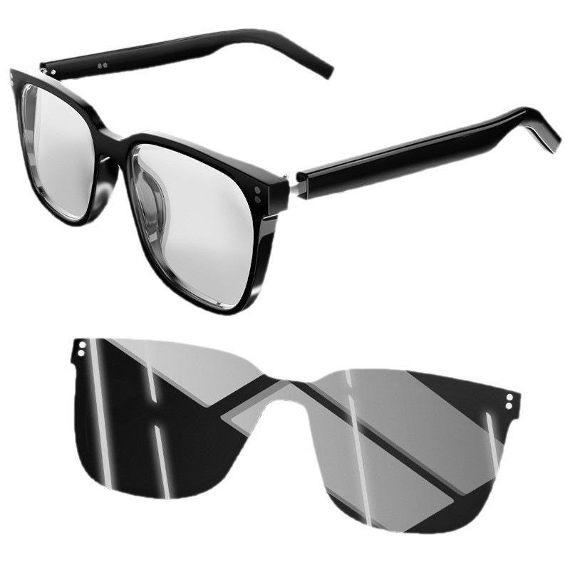 M10A Smart Bluetooth Glasses: Magnetic Polarized Dual Lenses, Multi-Functional Audio & Calling for Outdoor Sports - Image 4