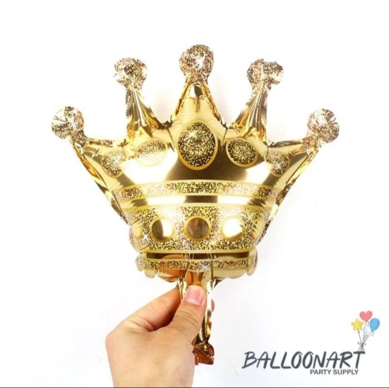 Product Introduction of Crown King Mini Balloon Foil/Balon Mahkota Raja Kecil/Mini Foil Birthday 1