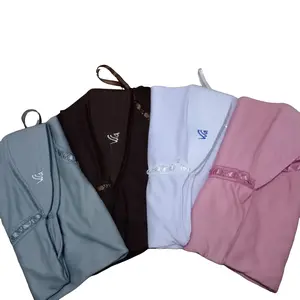 Hijab Instant Anak Sekolah TK SD SMP SMA Pita Serut Samping Dewasa Muslim Kerudung ukuran m 9-10 tahun