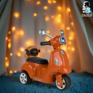 NE.KIDS Vespa Anak Ada Spion Music Lampu Lucu Unik Melatih Kesimbangan Usia 1-5 Tahun Desain Stylish & Aman untuk Anak-anak