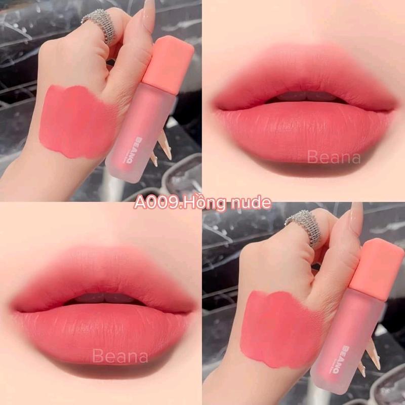 Son BeAna son hồng nude son kem lì chính hãng chất son mềm mịn môi