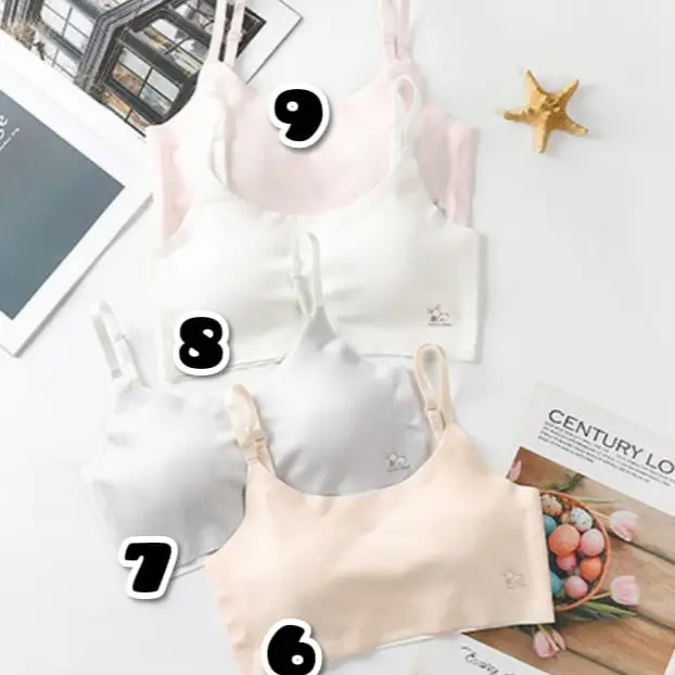 Miniset/Bra Remaja/Pakaian Dalam ABG Impor Seamless #2 Ukuran M-L Bh Bra 1