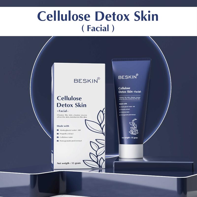Product Introduction of TẨY TẾ BÀO CHẾT CƠ HỌC CHO DA MẶT "CELLULOSE DETOX SKIN" - Thương Hiệu: Beskin - Trọng Lượng: 25g, 55g Nữ Skincare Women Cho Bé Làm Đẹp Da Tea 2