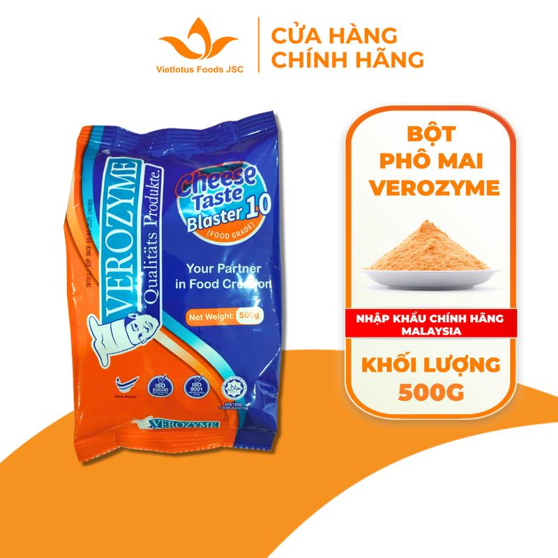 Bột phô mai lắc Verozyme Malaysia Túi 500G - Phô mai lắc khoai tây, lắc bắp rang bơ chuẩn rạp phim