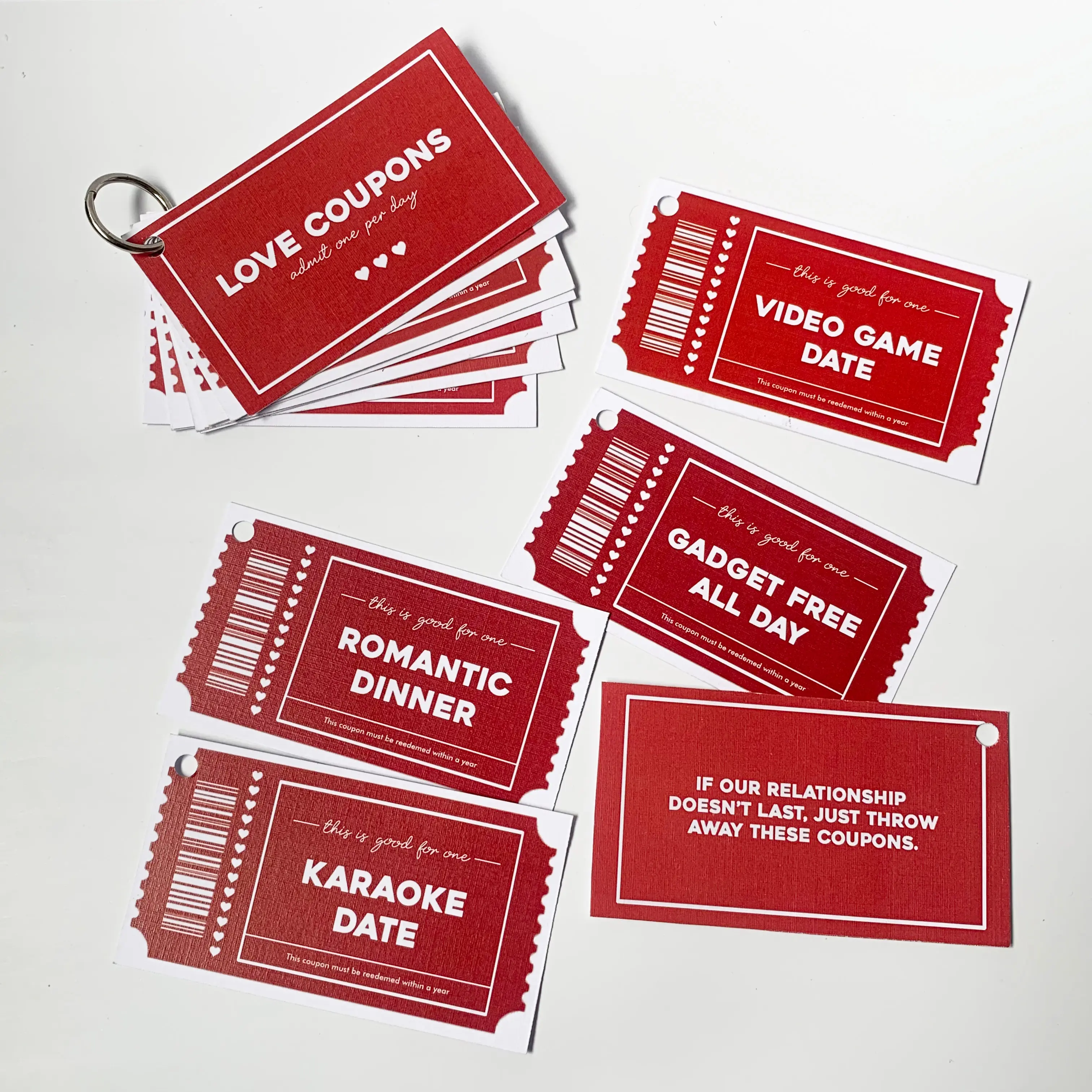 Love Coupons/Kupon/Hadiah DIY/Kado