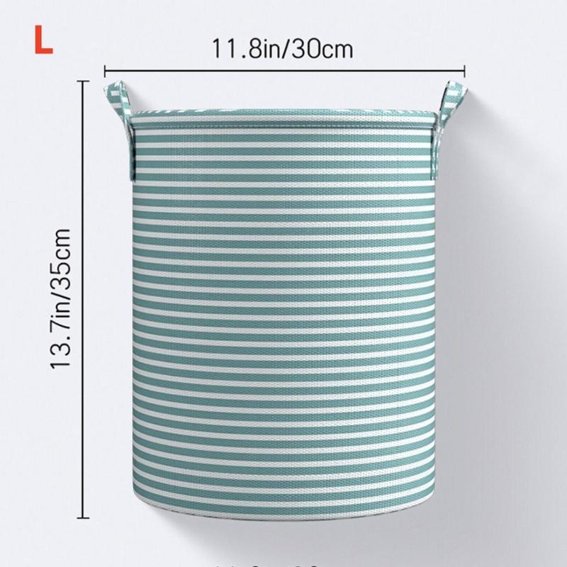 Product Introduction of New Foldable Laundry Basket Large Capacity Dirty Clothes Storage Basket Household Sundries Cotton and Linen Storage Bag 20