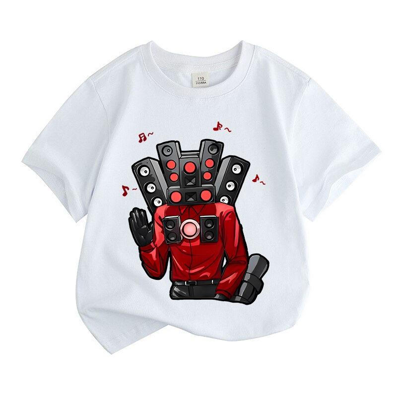 Áo Thun Cotton Trẻ Em SPEAKERMAN 5, Áo Thun Big Size từ 7-60kg, 4 Màu áo, Cotton 4 Chiều Chính Phẩm Chuẩn Hàng Xuất Khẩu 2