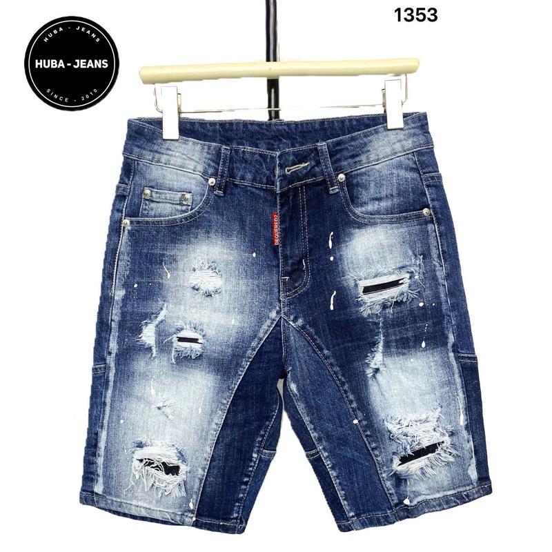 Quần jeans nam HUBA-JEANS (có BIGSIZE) sort PHOM ÔM ỐNG CÔN wash Menswear Pants Có Túi Denim quầntàntật quần purple quần biker