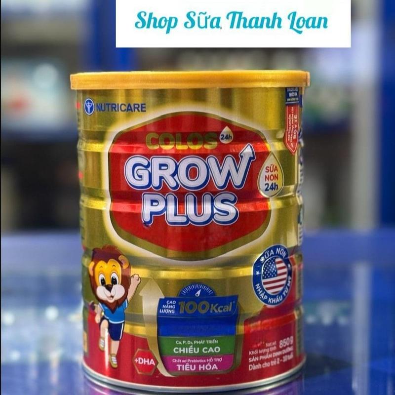 [Nutricare] COMBO 2 Lon Sữa Bột Nutricare Colos 24h Grow Plus 850g - ShopSuaThanhLoan.