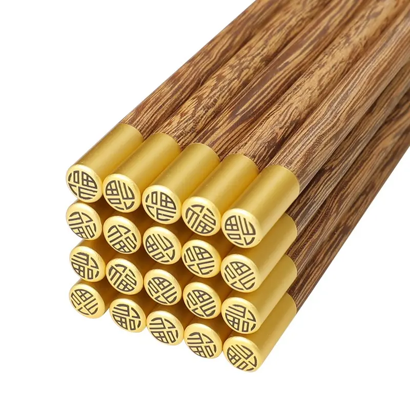 Đũa Gỗ Jinfu, đũa gỗ cánh gà  phong cách Nhật Bản, sử dụng cho gia đình, nhà hàng, khách sạn 2
