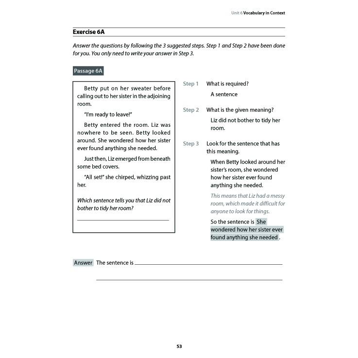 Product Introduction of 100% Quality Primary 5 Master Comprehension (OpenEnded) / Singapore Syllabus/Assessment Book 4