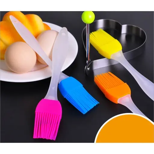 Kuas Silikon Silicone Brush Mentega Barbeque Bumbu Dapur Masak Roti Kue Cake BBQ 0