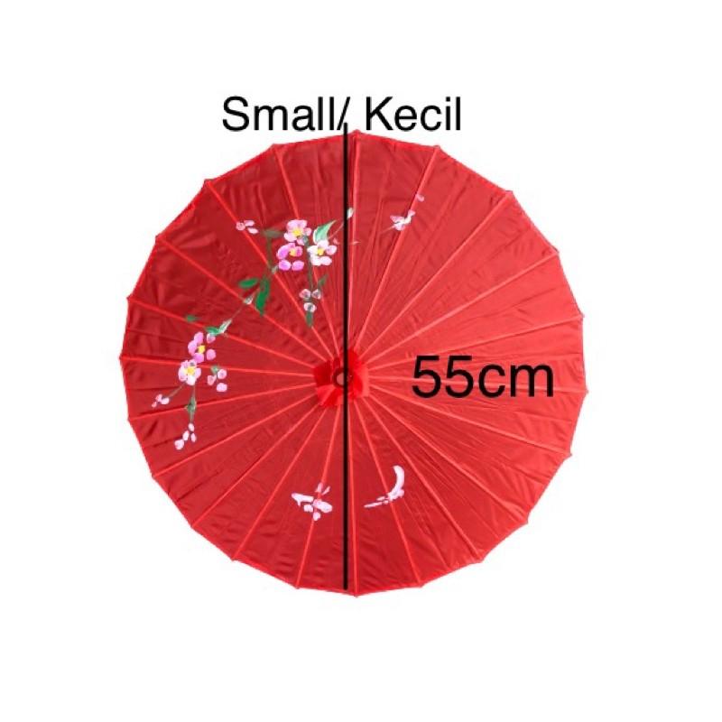 [READY STOCK]Traditional Baba Nyonya Paper Umbrella Payung Menari Tarian Payung Cina Payung Kertas Perkahwinan 2